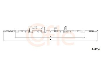 El Fren Teli Arka Sol MOBIS 597602P500  597602P500