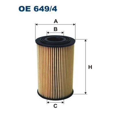 Yağ Filtresi  BMW Z3 Serisi Roadster (E36)(1996->)  FILTRON OE 649/4