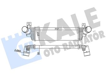 Turbo Radyatörü  ASPART 6TRA1073  7E0145804A 7E0.145.804 A 7E0145804C