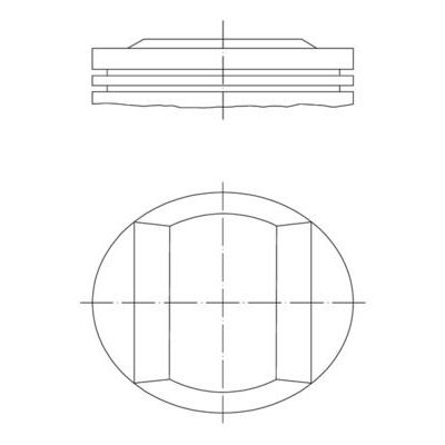 Piston (84.00MM-STD)   MAHLE 082 77 00