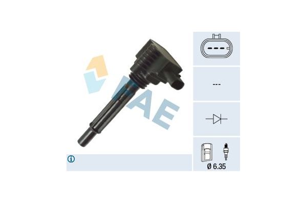 Ateşleme Bobini  Alfa Romeo MiTo (145)(2008->)  FAE 80390