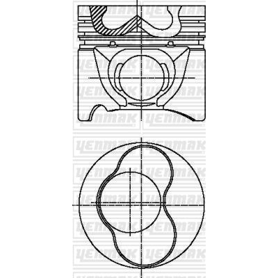 Piston  YENMAK 4302-050