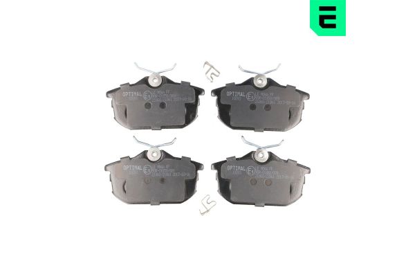 Fren Disk Balata Arka Smart Forfour (01.2004->)  OPTIMAL BP-10093