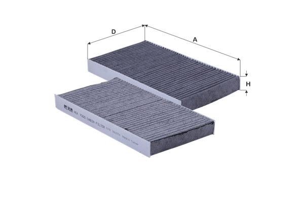 Polen Filtresi  FIL FILTRE HCK 7000