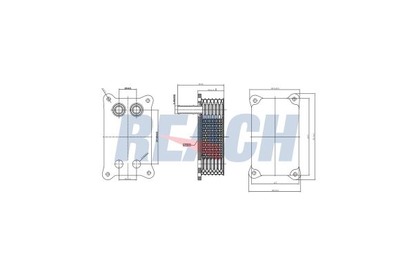 Motor Yağ Soğutucu  SUPSAN YS0003-02