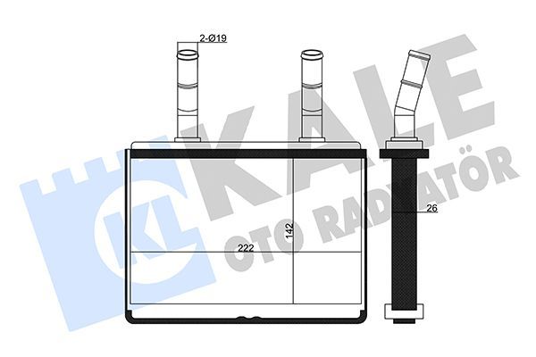 Kalorifer Radyatörü  MAHER 10712