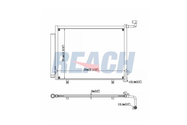 Klima Radyatörü  ORİS CFR024000