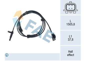 Abs Sensörü Ön Sağ veya Sol MAHER 18367  479101KA0A 47910-1KA0A-