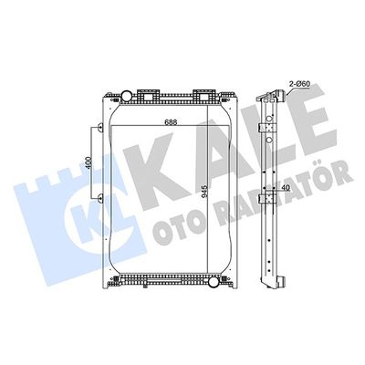 Su Radyatörü  KALE 349370