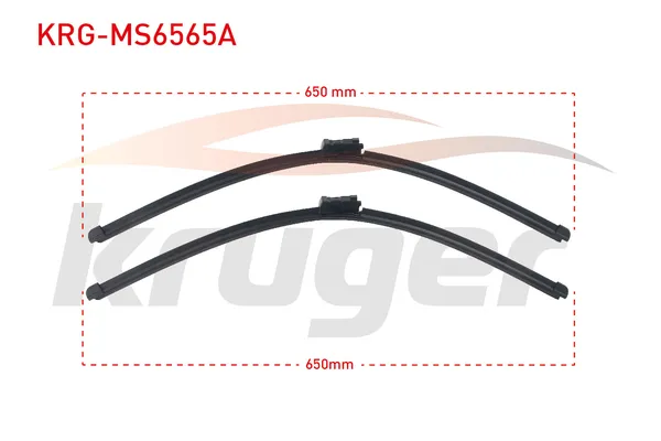 Silecek Süpürgesi Ön  650/650 mm - 26/26 inç Peugeot 508 (10.2010->)  KRUGER MS6565A