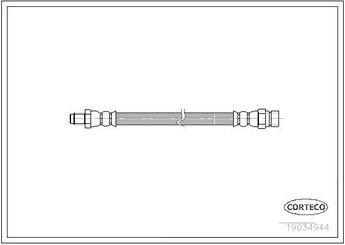 Fren Hortumu Arka Sağ veya Sol CORTECO 19034944  19034944 MR289287