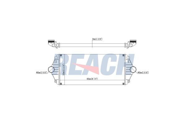 Turbo Radyatörü  VEKA 42-1805