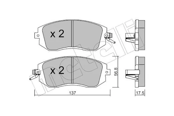 Fren Disk Balata Ön Subaru BRZ (Z10)(2012->)  OTOZONE FDO9071-R