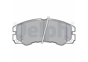 Fren Disk Balata Ön DELPHI LP964  1605913 8970475260 8-97047526-0 8970475261 8-97047526-1 8970352571 8971138880 8971805250 8971805251 8972068690 97047526 1605017 1605848 1605852 1605917 9192177 93169002 97113888 97180525 97070079 97131748