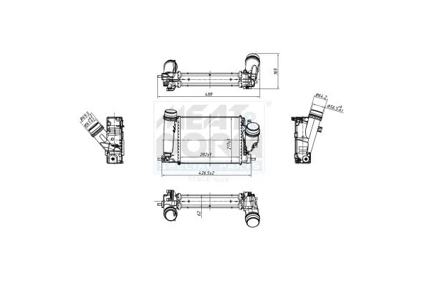 Turbo Radyatörü  ORİS 278-4835