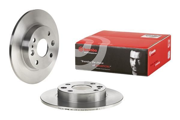 Fren Disk Ayna Arka Sağ ve Sol Mazda 323 Sedan (BG)(06.1989->)  BREMBO 08.7378.10