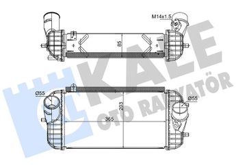 Turbo Radyatörü  KALE 375865  282702F700 282712F700