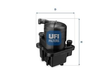 Yakıt Filtresi  UFI 24.087.00  8200447197 164000890R 8200926014