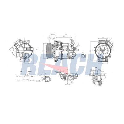 Klima Kompresörü  VALEO 815748