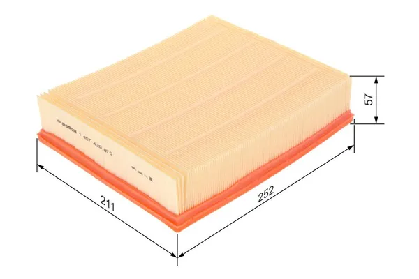Hava Filtresi  Audi S4 Sedan (B5)(02.1999->)  BOSCH 1 457 429 870