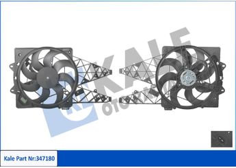Radyatör Fan ve Motoru  GVA 7529006  51833973 1341078 95509907
