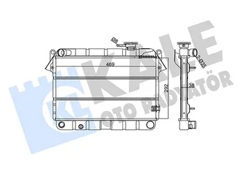 Su Radyatörü  KALE 102300  4341462 4344166 5953475 5953680