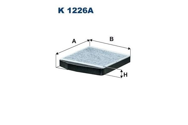 Polen Filtresi  Volvo V70 S.Wagon [Combi] (01.2000->)  FILTRON K 1226A