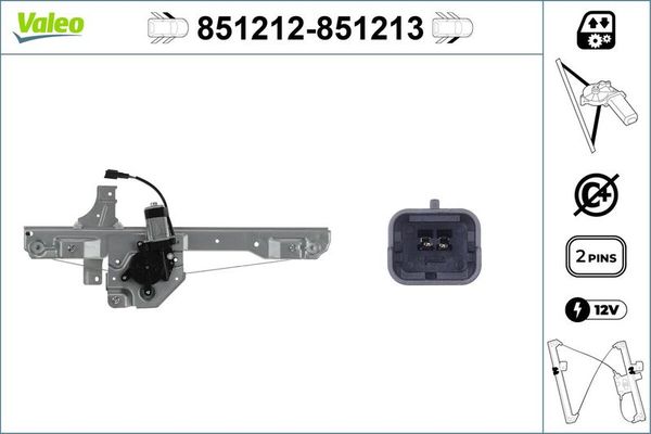 Cam Krikosu Ön Sol VALEO 851212