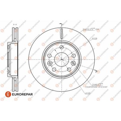 Fren Disk Ayna Ön Sağ ve Sol EUROREPAR 1642764780