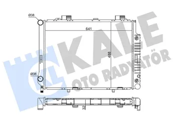 Su Radyatörü  KALE 351600  9633070580 133045 2105000003 210 500 00 03 2105000903 210 500 09 03 A2105000003 A2105000903