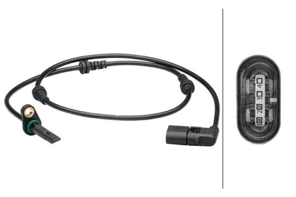 Abs Sensörü Ön Sol Mercedes C -Serisi Estate (BM 205)(09.2014->)  HELLA 6PU 012 679-431