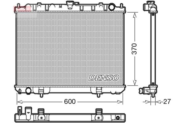Su Radyatörü  DENSO DRM46039