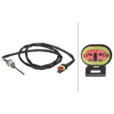 Egzoz Sıcaklık Sensörü  HELLA 6PT 358 181-381