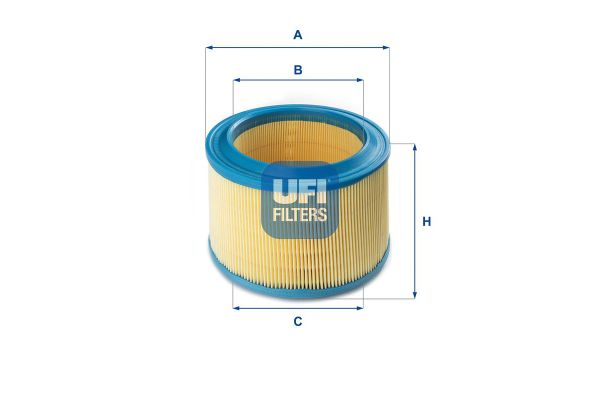 Hava Filtresi  Citroen BX Break (09.1985->08.1988)  PURFLUX A222