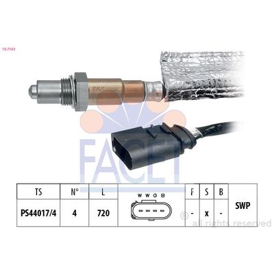 Oksijen (Lambda) Sensörü  Volkswagen Bora Variant (1J6)(05.1999->2006)  ZEGEN ZLS1006