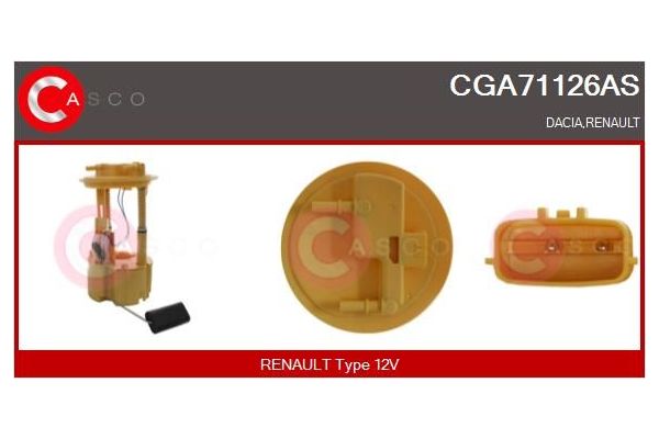 Depo Şamandırası  Renault Clio III Grandtour (01.2008->)  KRAFTVOLL 05050351