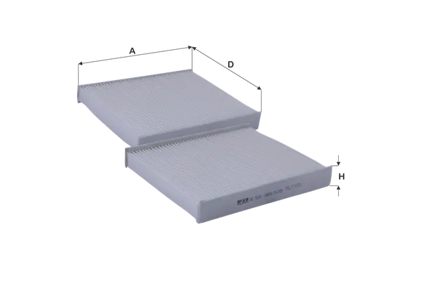 Polen Filtresi  Skoda Rapid (NH)(07.2012->)  FIL FILTRE HC 7216