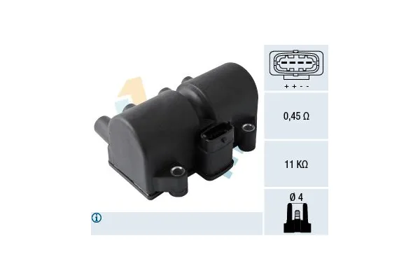 Ateşleme Bobini  Opel Combo (Corsa C)(2001->)  ÜNÜVAR 155078-2