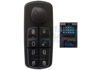 Cam Açma Düğmesi Ön Sağ AEM 30 5501  15452013 0015452013 015452013 A0015452013