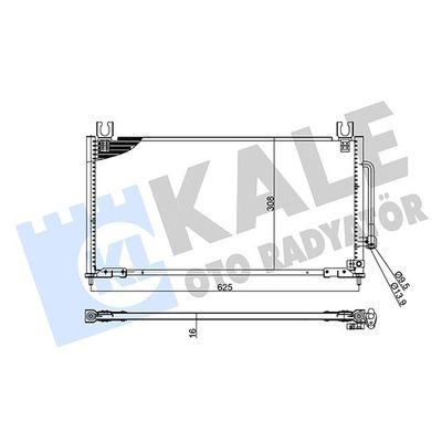 Klima Radyatörü  VALEO 814257