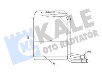 Kalorifer Radyatörü  KRAFTVOLL 08050305  7H1819031