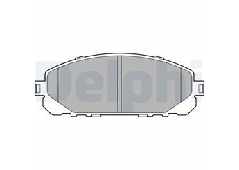 Fren Disk Balata Ön DELPHI LP3271   68212327AA 68212327AB 68212327AC 68227573AA 68227573ABAK:RK:MK: 2AMV3327AA 68212327AD 68227573AB 68227573AC 68227573AD 68459898AA 68459898AB 68523461AA