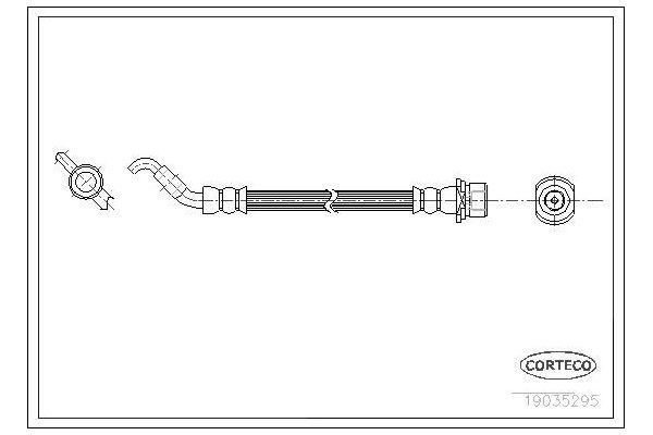 Fren Hortumu Arka Sağ veya Sol SVAC 76-0134