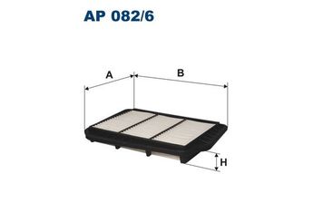 Hava Filtresi  FILTRON AP 082/6  42390442 42 390 442 96553450 96 553 450 6553450