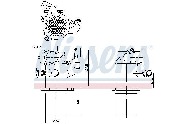 Egr Soğutucu  MGA 89134