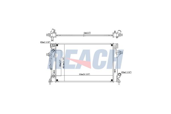 Su Radyatörü  RADISEN RR 636727
