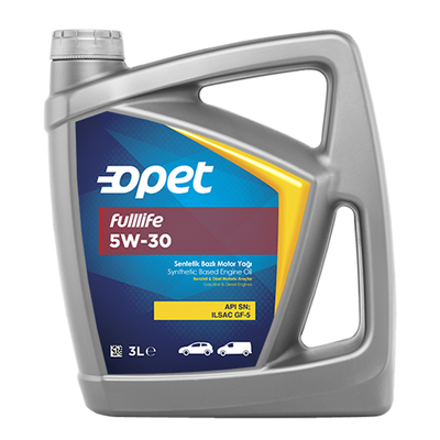 Motor Yağı (3 Lt) Fullife 5W30  OPET 5W30 3 LT FLF
