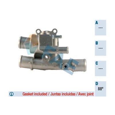 Termostat 88 °C  Fiat Palio (178) Weekend (1997->)  MAHER 20230