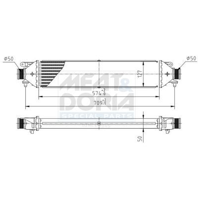 Turbo Radyatörü  Opel Combo D (10.2011->)  ORİS 1872-4835