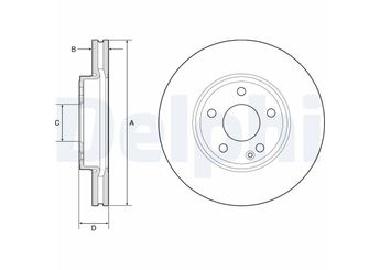 Fren Disk Ayna Ön Sağ ve Sol DELPHI BG4788C  A2464212412 2464212412 246421241207 A246421241207